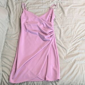 Elegant Lavender Slip Dress